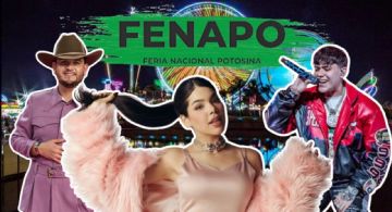 Fenapo 2024: Estos son los confirmados hasta el momento para la Feria Nacional Potosina