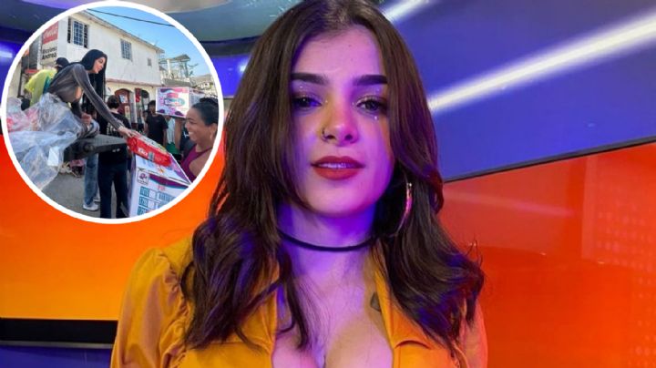 Karely Ruiz vuelve a mostrar su lado altruista y lleva víveres a damnificados de Acapulco