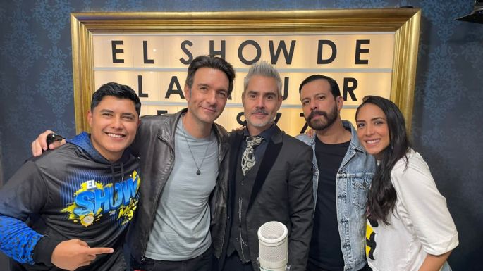 Leonardo De Lozanne, Daniel Gutiérrez y Víctor Carré en El show de La Mejor
