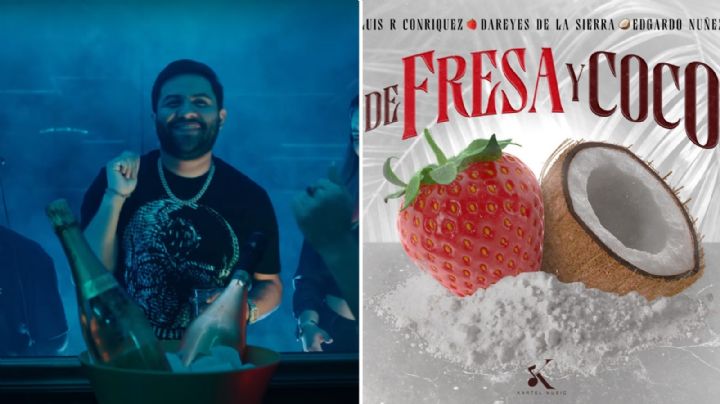 "De Fresa y Coco": La explosiva fusión musical de Luis R. Conriquez, Edgardo Núhez y Los Dareyes de la Sierra