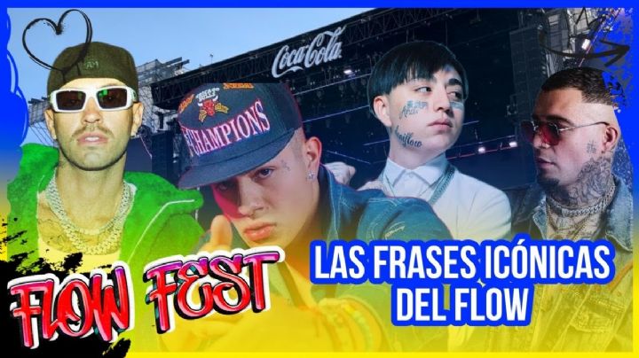 Las frases icónicas del reguetón según la gente del Flow Fest