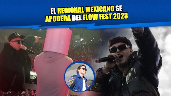 El regional mexicano se apodera del Flow Fest 2023