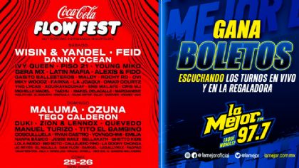 Gana boletos con La Mejor FM para el Flow Fest