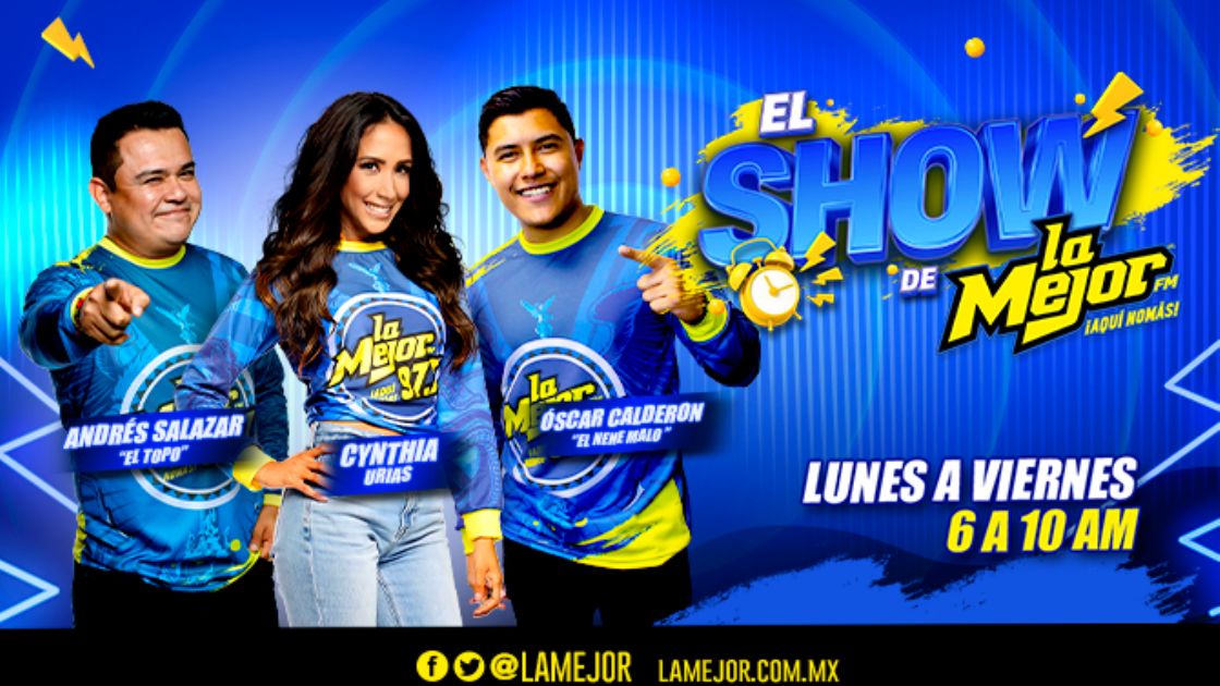 El Show de La Mejor con Cynthia Urías y Andres Salazar 