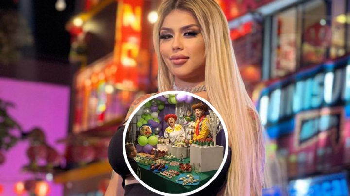 Tunden en redes a Mona y Geros por celebrar el cumpleaños de su perrito