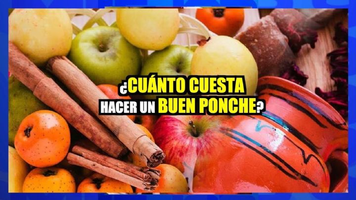 ¿Cuánto cuesta hacer un buen ponche?