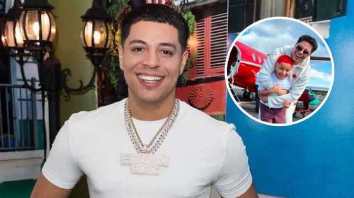 Tunden a Eduin Caz por permitir que su hijo se pinte el cabello