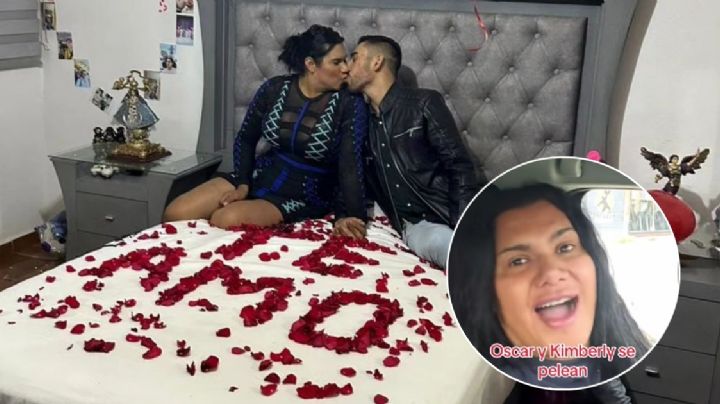 Kimberly y Óscar protagonizan primera pelea marital en pleno live