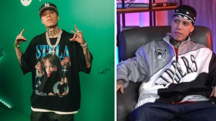 Tunden en redes a Santa Fe Klan por usar playera con la cara de su novia