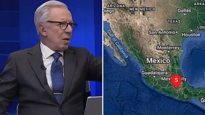 López-Dóriga reacciona al sismo en México y se hace viral