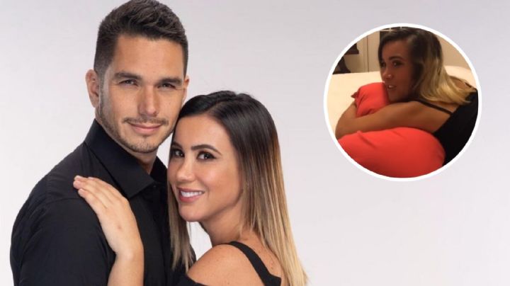 ¡Se le chispoteó! Mariazel pasa incómodo momento y su esposo la exhibe