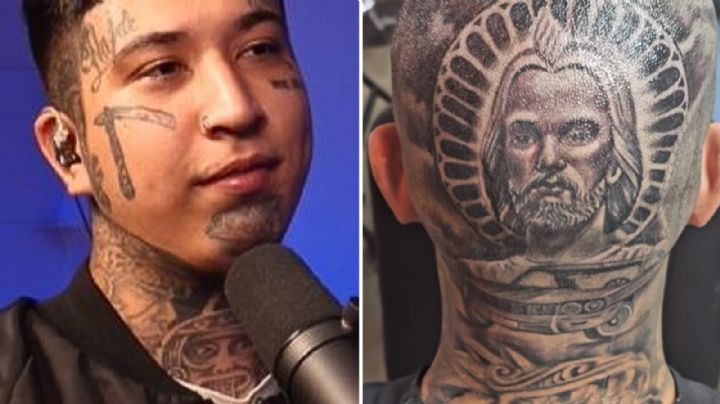 Geros se tatúa el cráneo pero el resultado no fue del agrado de sus seguidores