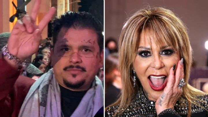 Alejandra Guzmán confunde a un imitador con Christian Nodal