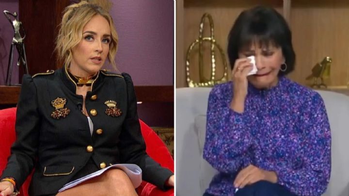 Paty Chapoy y Jimena Pérez “La Choco” protagonizan emotivo momento durante plena entrevista