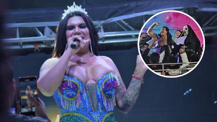 Kimberly "La Más Preciosa" enciende la Feria de León con baile junto a la monja viral
