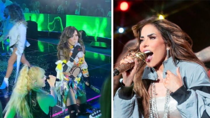 Gloria Trevi aplicó la de Peso Pluma y maltrató a uno de sus fans
