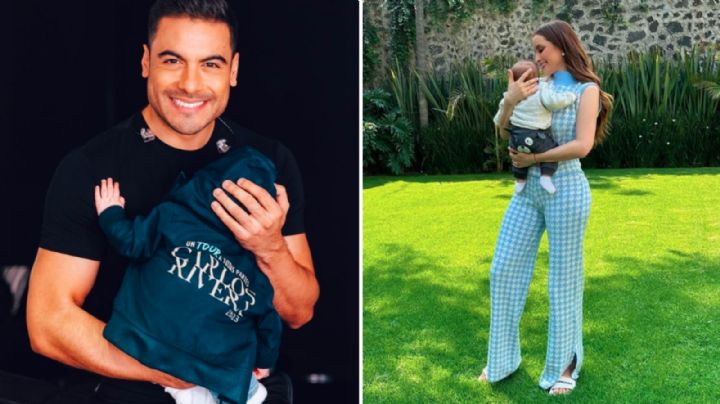 Así fue el impresionante bautizo de León Rivera, hijo de Carlos Rivera y Cynthia Rodríguez