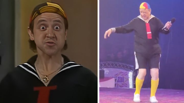 Carlos Villagrán saca los ‘prohibidos’ y sorprende con bailando en pleno show