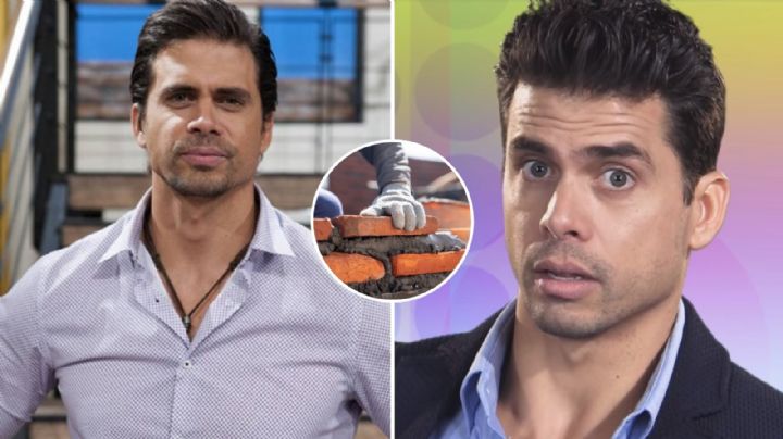 Famoso actor de telenovelas deja las cámaras por la albañilería