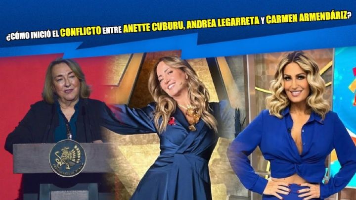 Anette Cuburu arremetió contra Andrea Legarreta y Carmen Armendáriz
