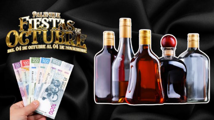 Fiestas de Octubre 2024: Precios de las bebidas en el Palenque de Guadalajara