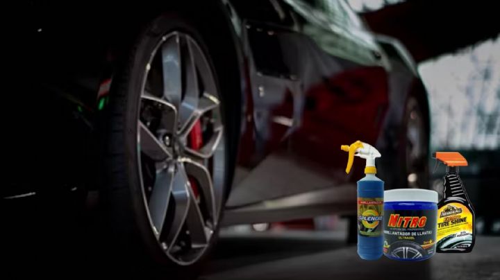 Trucazo casero para sacarle brillo a las llantas de tu auto con solo 2 ingredientes caseros