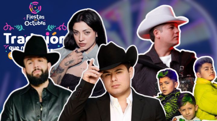 Fiestas de Octubre 2024: Programa de artistas y actividades del 23 al 27 de octubre