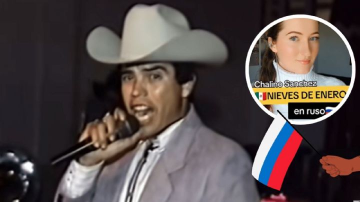 VIDEO: Joven se hace viral por cantar tema de Chalino Sánchez en RUSO