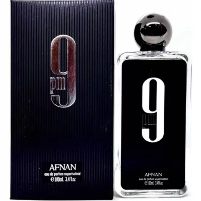 9pm Afnan es una exquisita fragancia árabe con fuerte tono en la vainilla
