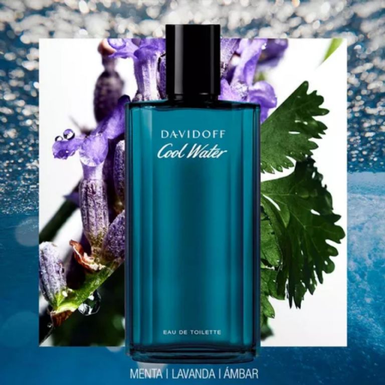 Davidoff Agua de colonia Cool Water aporta una fragancia de frescor única