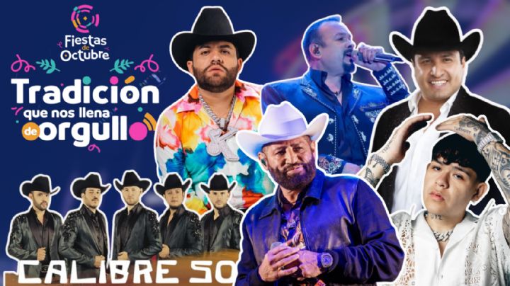 Fiestas de Octubre 2024: Programa de artistas y actividades del 30 de octubre al 3 de noviembre