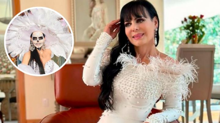 FOTOS: Maribel Guardia se convierte en la Catrina Blanca