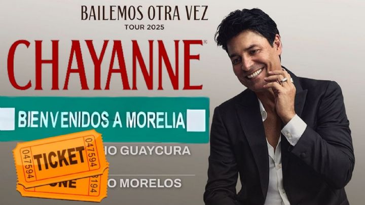 Chayanne confirma concierto GRATIS en Morelia ¿Cuándo y dónde será?