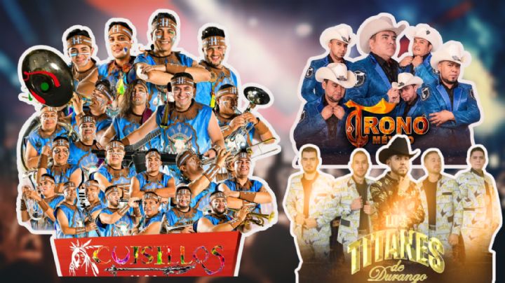 Banda Cuisillos, El Trono de México y Los Titanes de Durango en Ixtapaluca: Fecha, ubicación y precio de los boletos