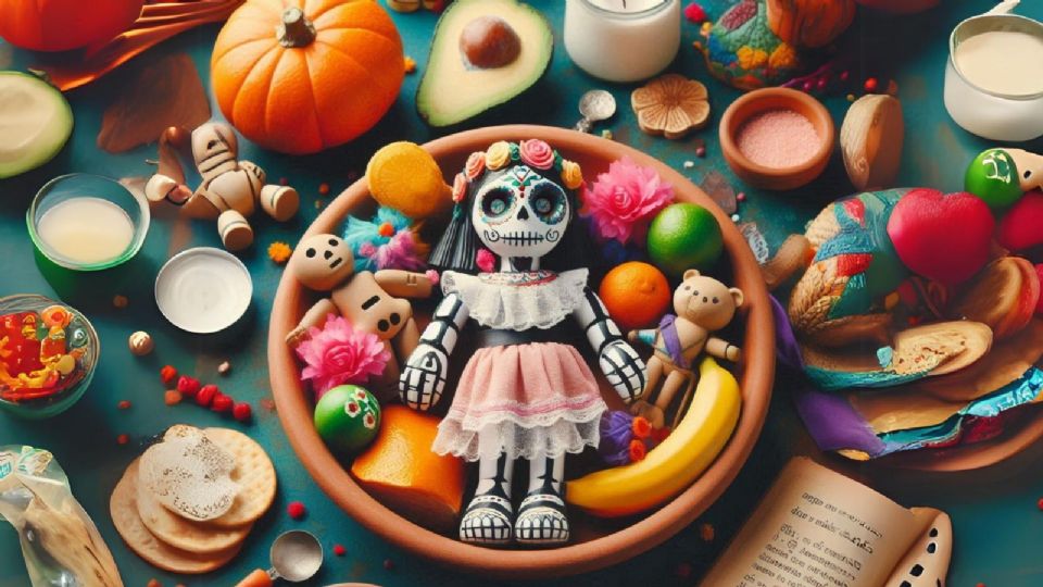Según la tradición, se cree que las almas de los niños regresan ese día para estar con sus seres queridos y disfrutar de los elementos de la ofrenda.