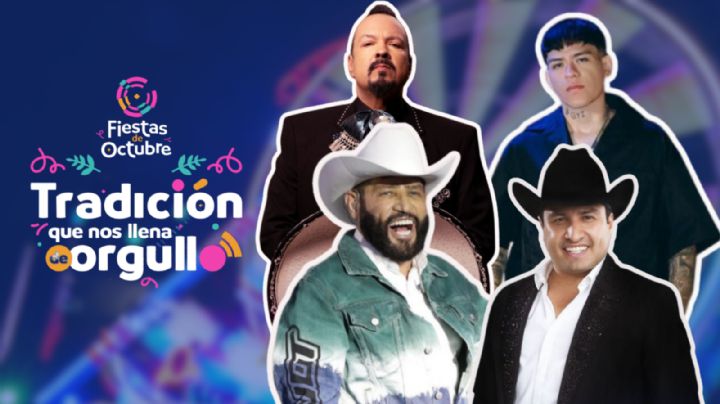 Fiestas de Octubre: Cartelera completa de artistas que se presentarán este FIN DE SEMANA del 1 al 3 de noviembre