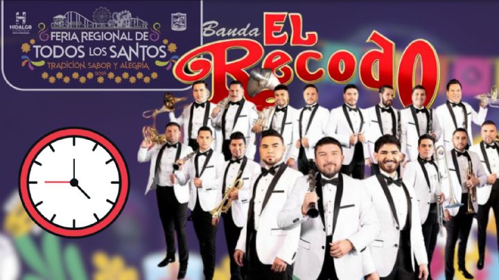 Feria de Todos los Santos Hidalgo, Michoacán 2024: ¿A qué hora empieza el concierto de la Banda El Recodo HOY?