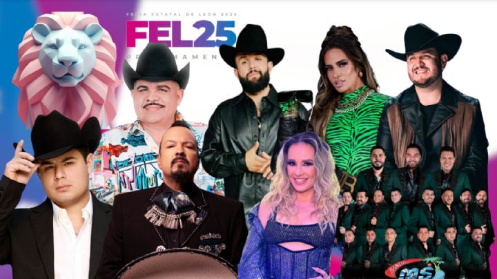 Feria Estatal León 2025: Revelan cartelera de artistas que presentarán en el Palenque