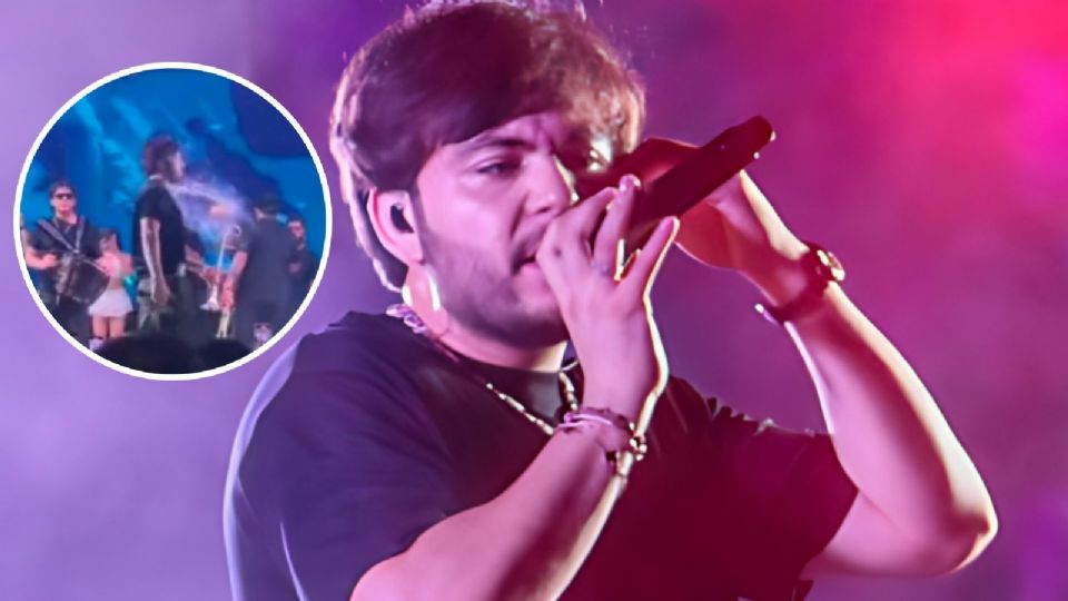 Tito Double P sufre agresión en pleno concierto