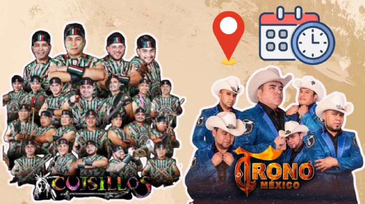 Banda Cuisillos y El Trono de México en Ixtapaluca: Fecha, lugar y precio de los boletos