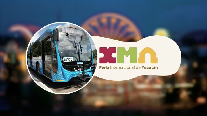 Estas son las rutas “Va y Ven” para ir a la Feria Xmatkuil 2024, sin llegar al centro de Mérida