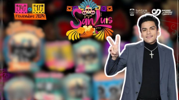 Festival Vive San Luis 2024: Conciertos GRATIS del 14 al 17 de noviembre en Sonora