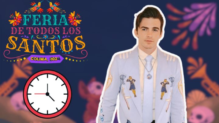 Feria de Todos los Santos Colima 2024: ¿A qué hora empieza el concierto de Drake Bell HOY 15 de noviembre?