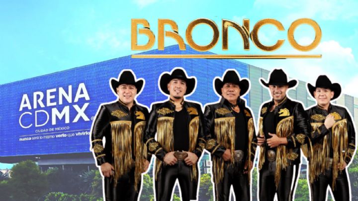 Bronco se presentará en la Arena Ciudad de México: Fecha y precio de los boletos por zona