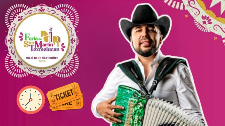 Feria San Martín Texmelucan 2024: ¿A qué hora empieza el concierto de Fidel Rueda HOY 15 de noviembre?