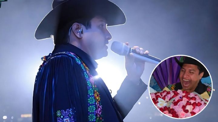 Julión Álvarez recibe ramo buchón de "Flores el Patrón" por este logro VIDEO