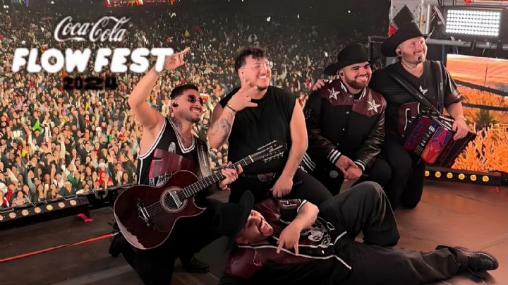 Grupo Frontera el artista sorpresa en el Flow Fest 2024: Así fue su presentación VIDEO
