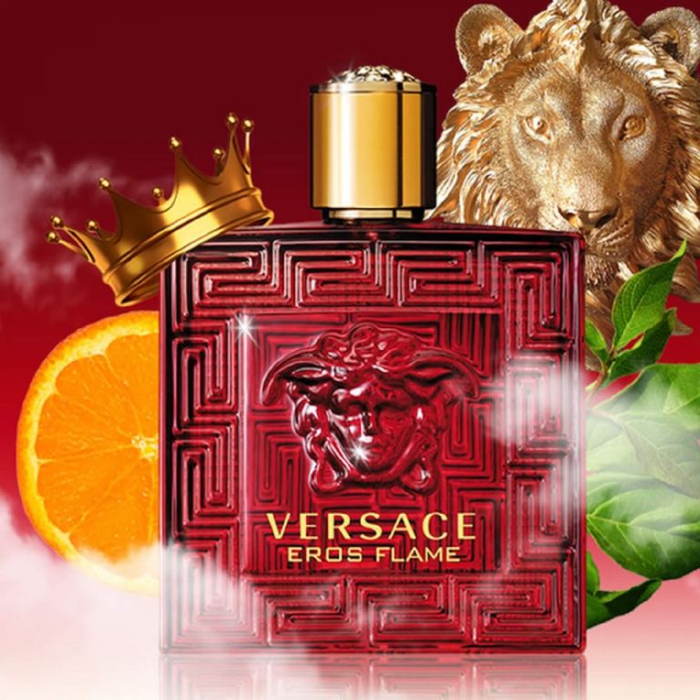 Versace Eros Flame se isnpira en amores intensos