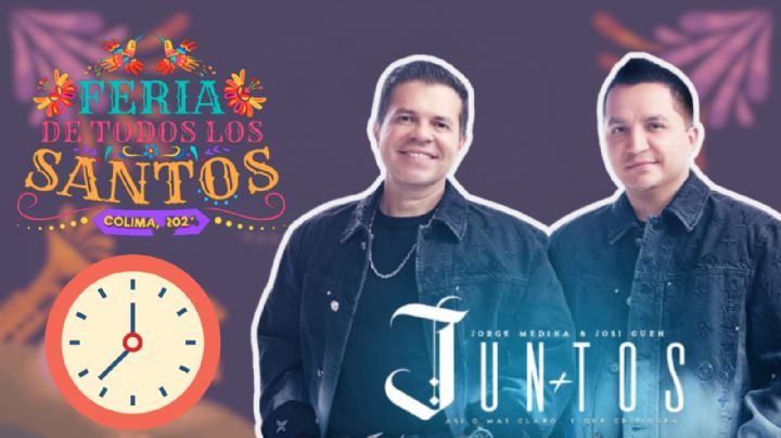 Feria de todos los Santos Colima 2024: ¿A qué hora empieza el concierto de Jorge Medina y Josi Cuen HOY 3 de noviembre?
