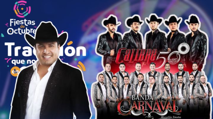 Fiestas de Octubre 2024: ¿Qué artistas se presentarán HOY 3 de noviembre en el Foro Principal y en el Palenque?